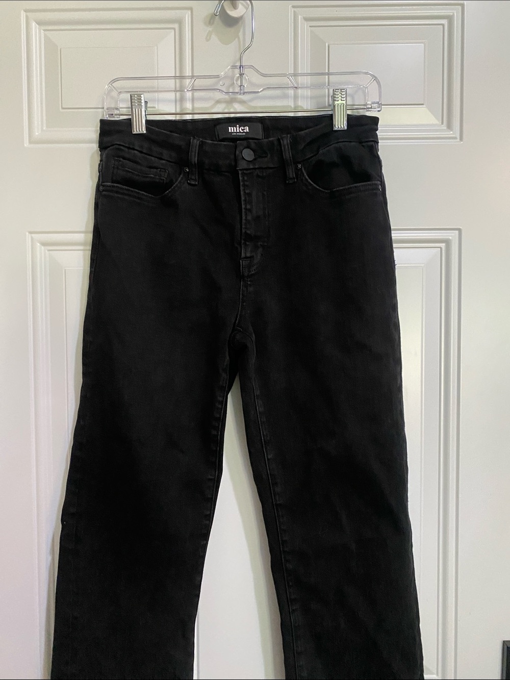 Mica Black Straight-Leg Jeans - Classic Everyday Style - Picture 7 of 8
